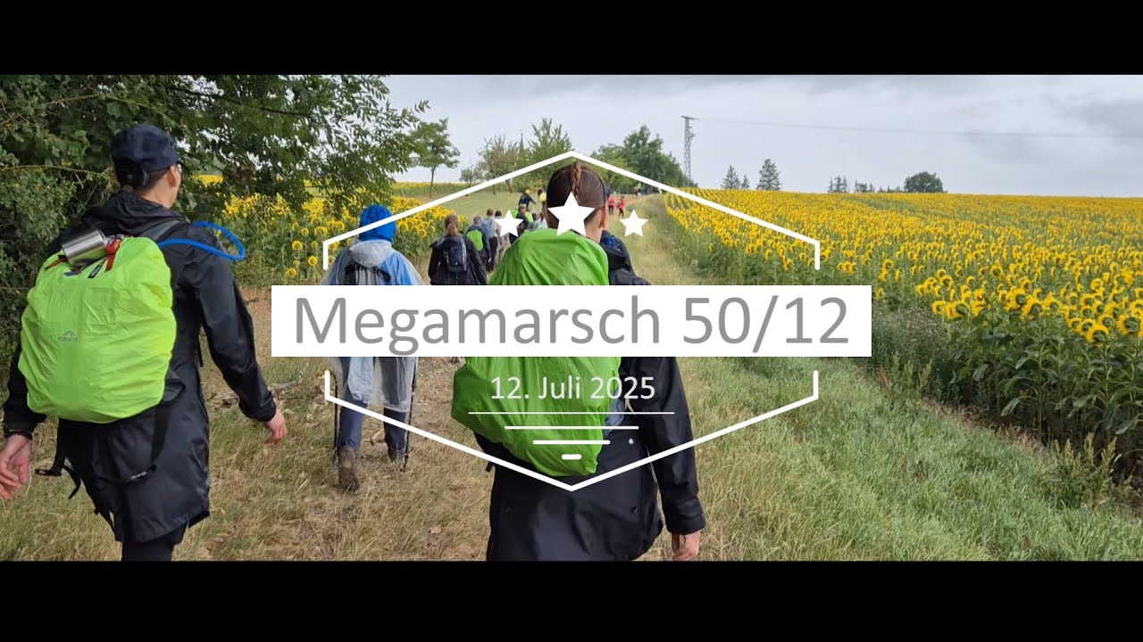 Megamarsch Erfurt 2025 (50 km Wanderung)