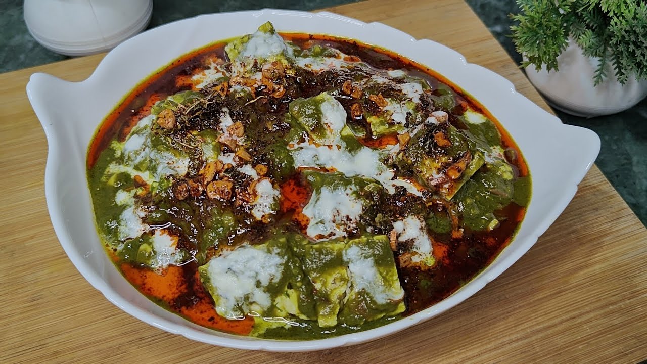 ढाबा स्टाइल पालक पनीर,कम मसाले में ज्यादा स्वाद जिसे बच्चे भी खुशी से खाएं | Healthy Palak Paneer 