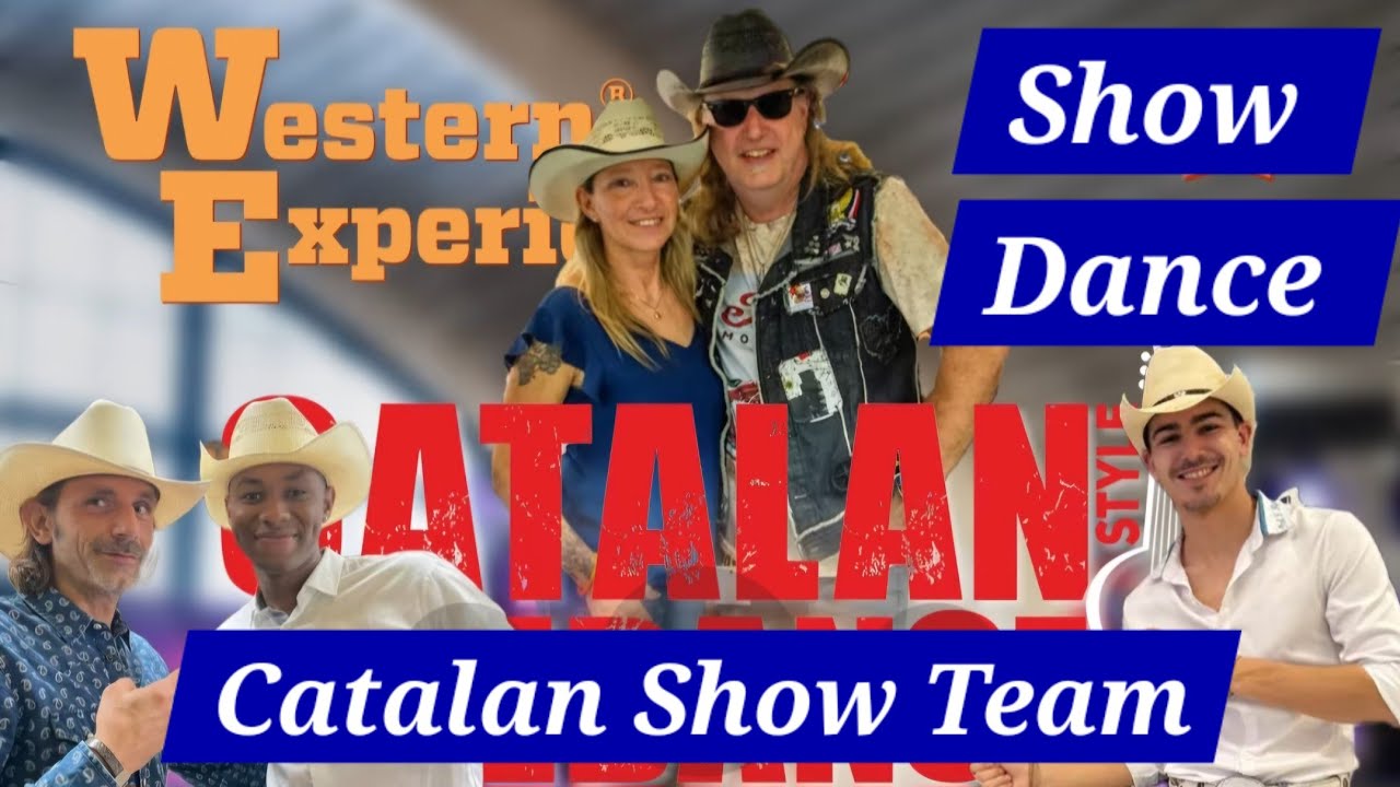 SHOWDANCE ❤️💛 des Catalan Show Teams auf der Western Experience 2025 🇱🇺