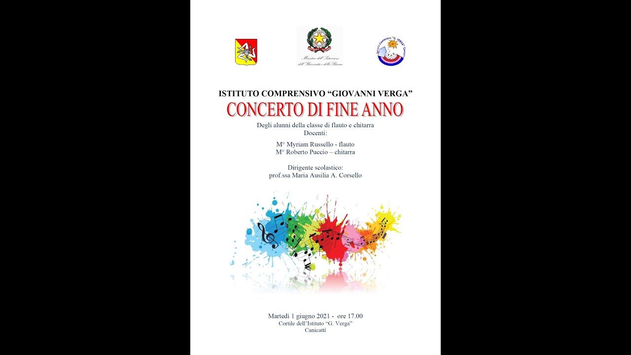 Saggio fine anno 2021 - M° Myriam Russello - M° Roberto Puccio