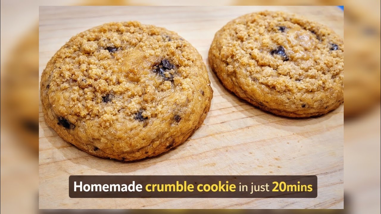 Crumble Cookies Without Oven | Quick & Easy. #easyrecipes #bakingathome 