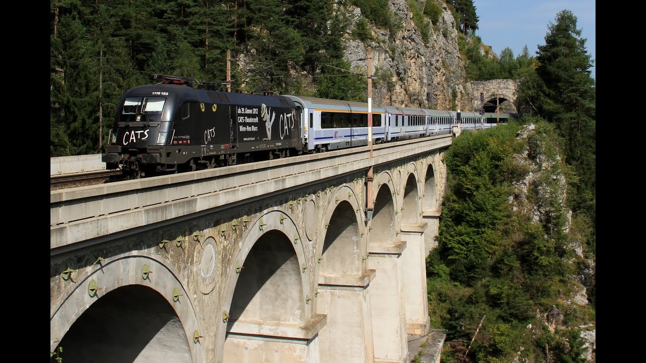 Bahnverkehr am Semmering : Von der Krauselklause zur Kalten Rinne und zurück am 22.08.12