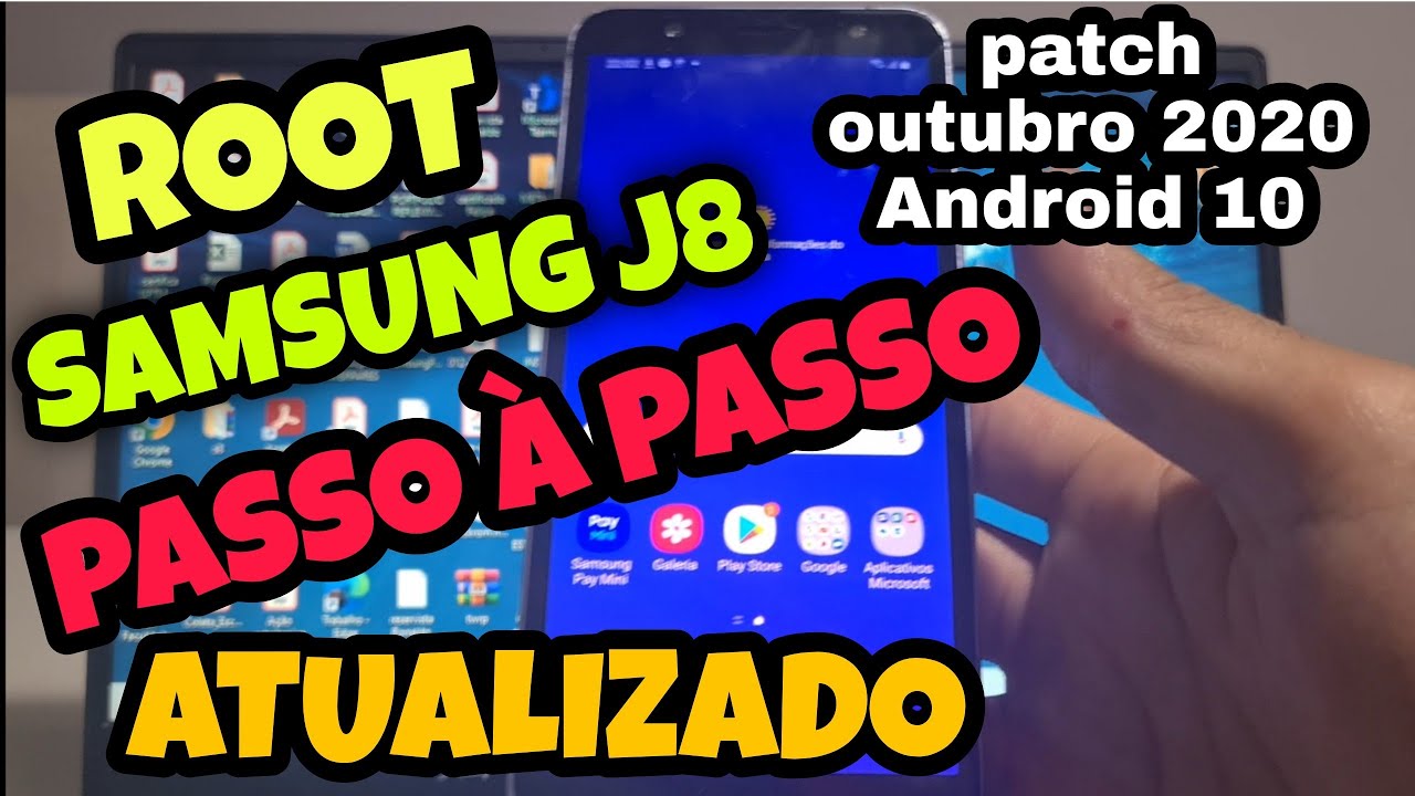 como fazer root Samsung j8 Android 10 patch outubro/2020 (SUPER DIDÁTICO)