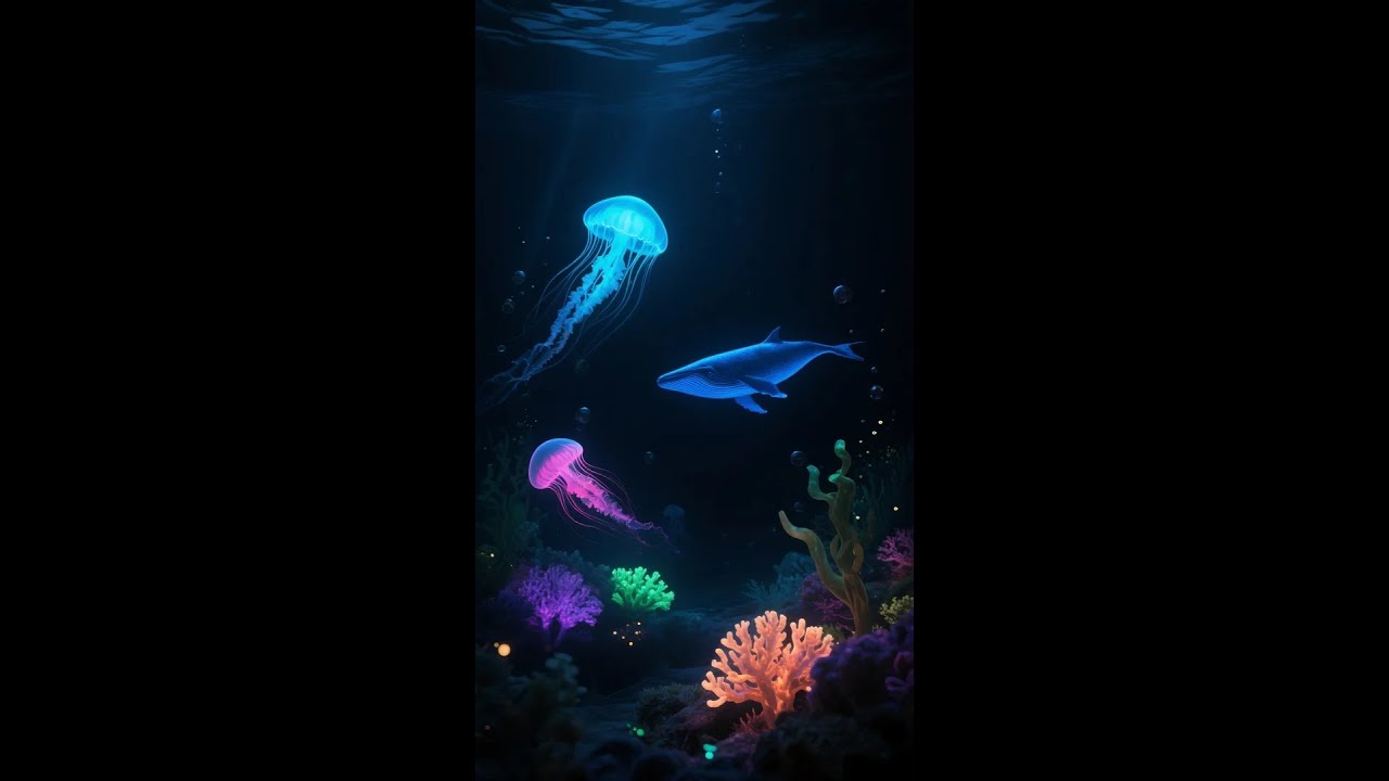 Ocean 4K Relaxation Music JELLYFISH for Deep Sleep and Stress Relief