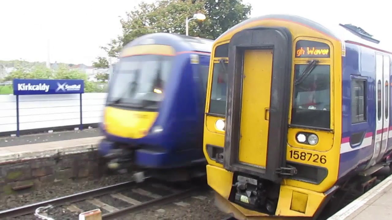 Glasgow Queen Street and Highland Chieftain Diverts At Kirkcaldy 14.10.17