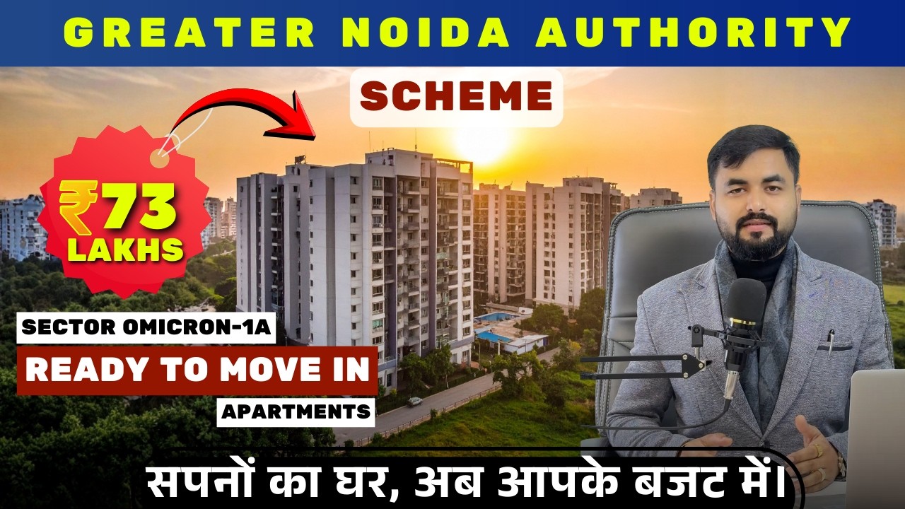 Greater Noida Authority Housing Scheme 2026: Ready-to-Move 2BHK Flats | greater noida flat scheme