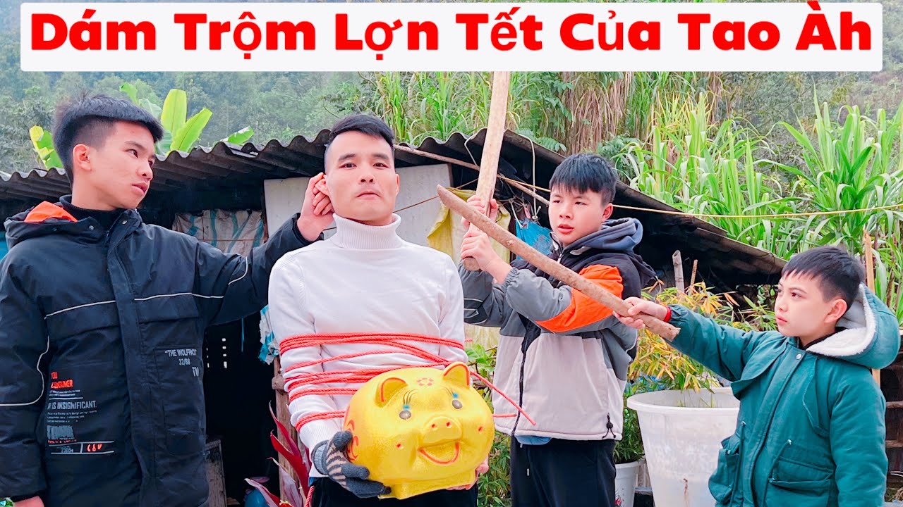 DTVN Vlog : (Tập 136) Bài học nhớ đời cho kẻ giám bắt nạt trẻ trâu(TRỘM VÀO NHÀ KHOAI SẮN)