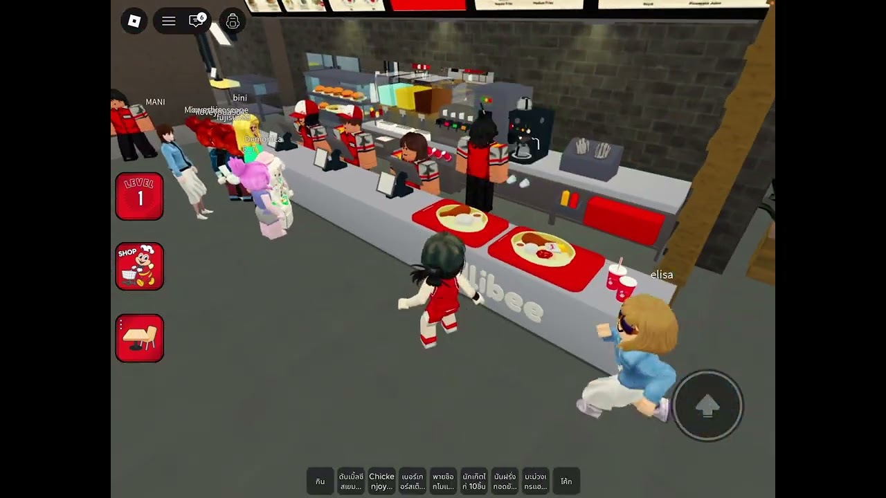 Asia jollibee restaurant#asmrgaming #gaming #jollibee 
