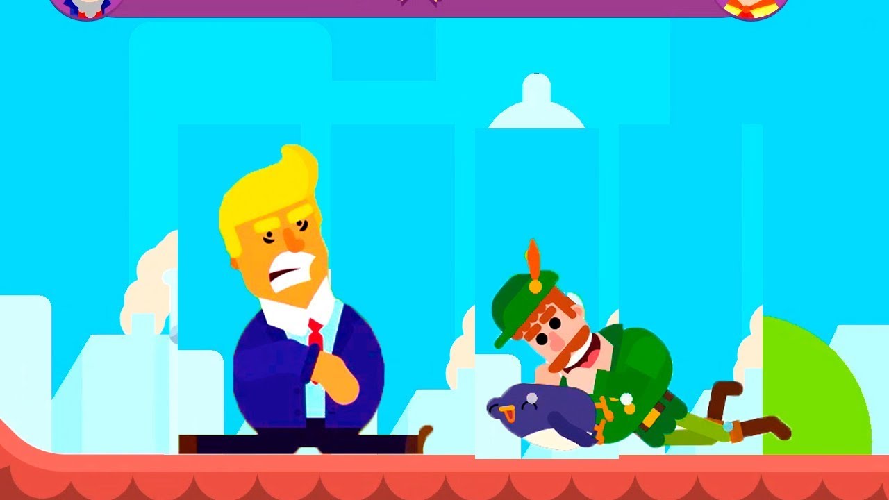 Donald D (Brick of the wall) - Bowmasters - FAST Legendary TOURNAMENT - Gameplay Walkthrough