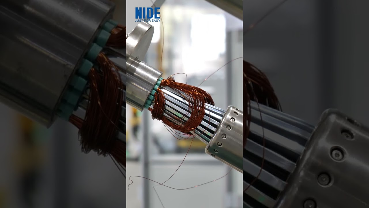 Induction Motor Stator Production Line | Automated Stator Manufacturing Process