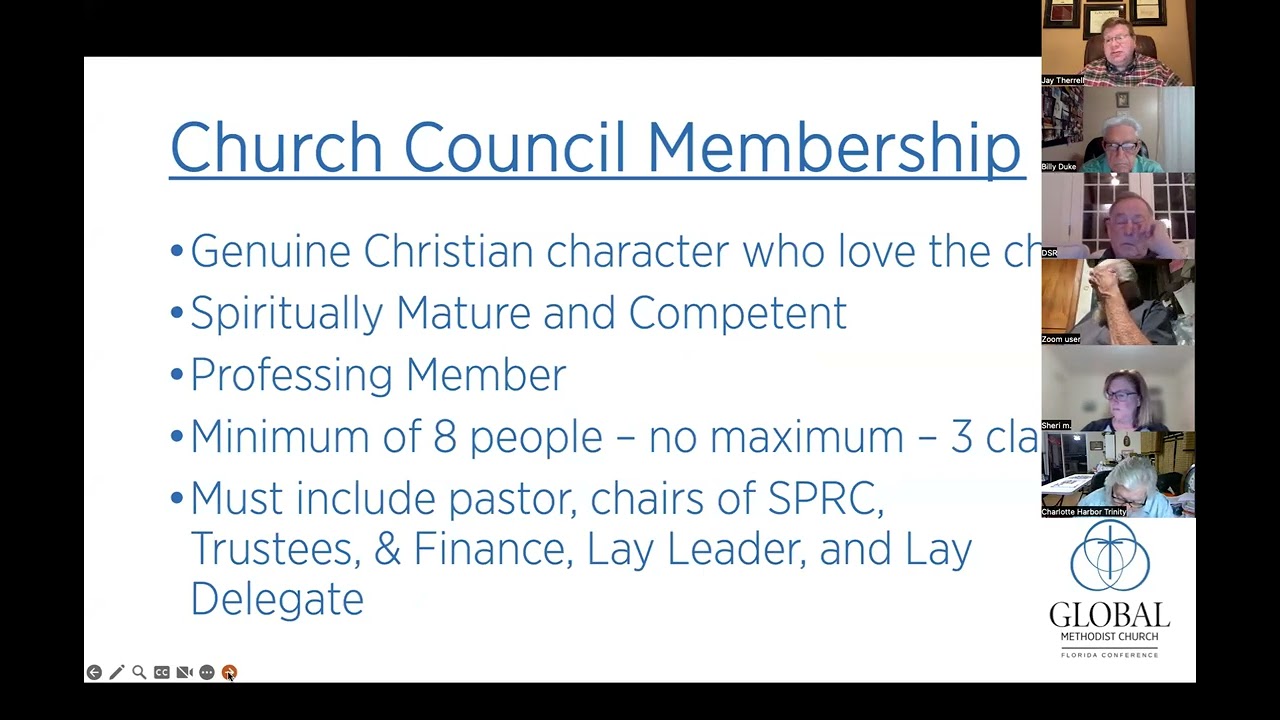 Local Church Council and Lay Leader Training