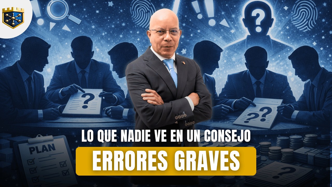 Los ERRORES GRAVES que están ROMPIENDO tu Consejo Consultivo