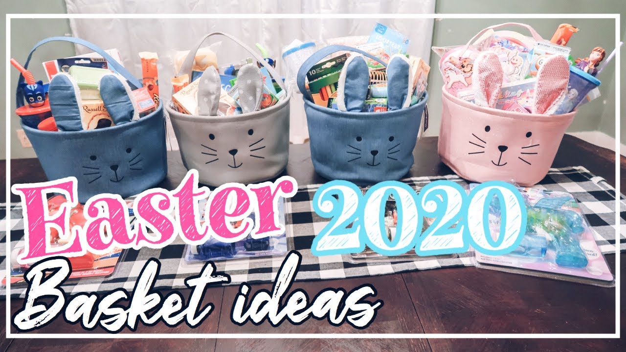 WHAT I GOT MY KIDS FOR EASTER 2020 | EASTER BASKET IDEAS | 4 KIDS UNDER 6