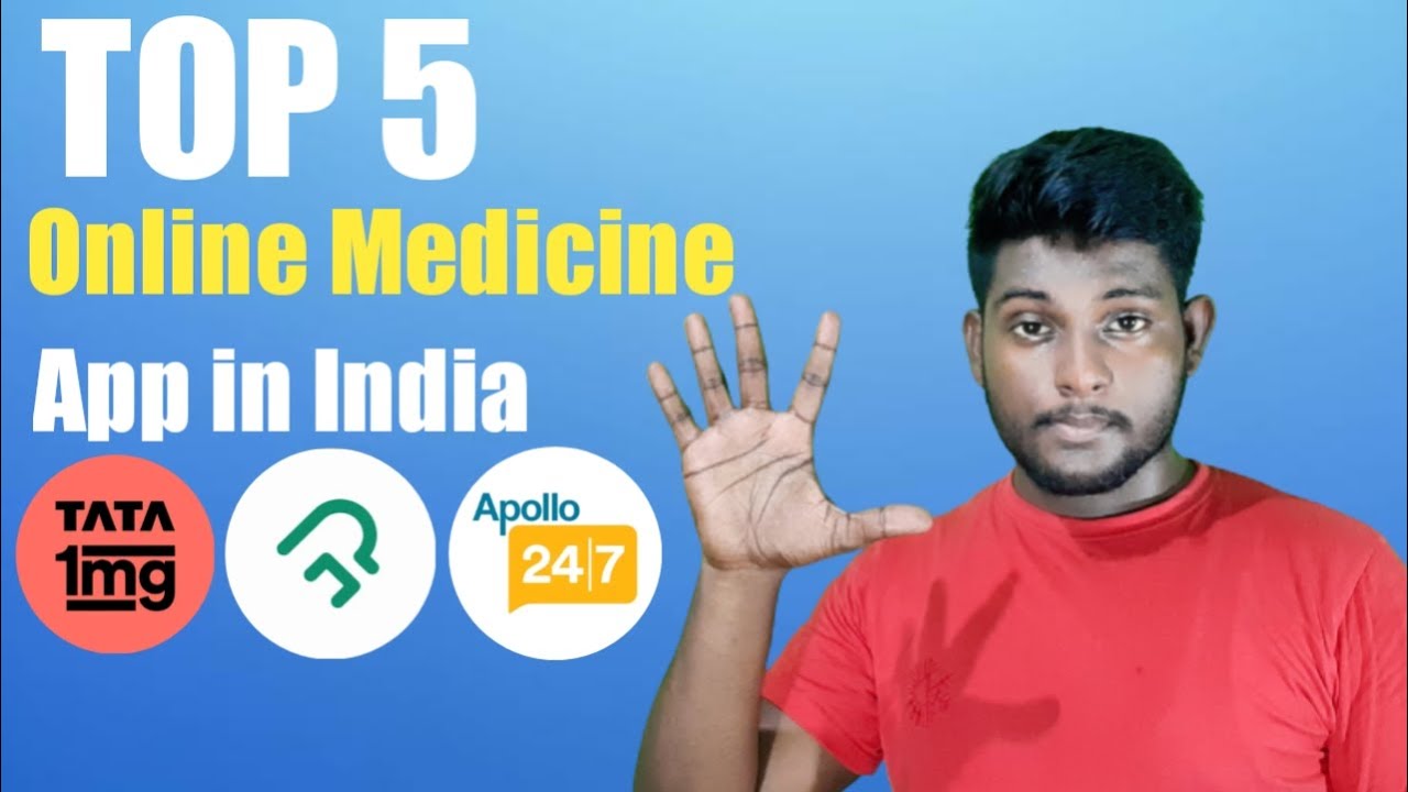 Top 5 Apps to Order Medicine Online in India || 1mg || PharmEasy || Apollo 24X7 || Netmeds ||Medlife