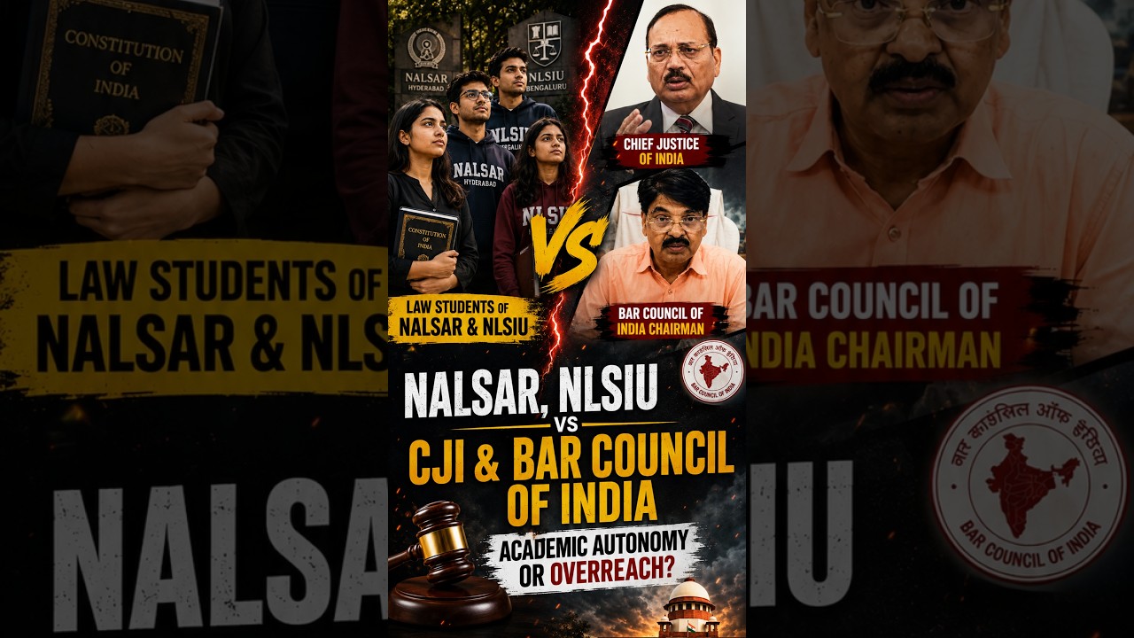 NALSAR & NLSIU vs BCI
