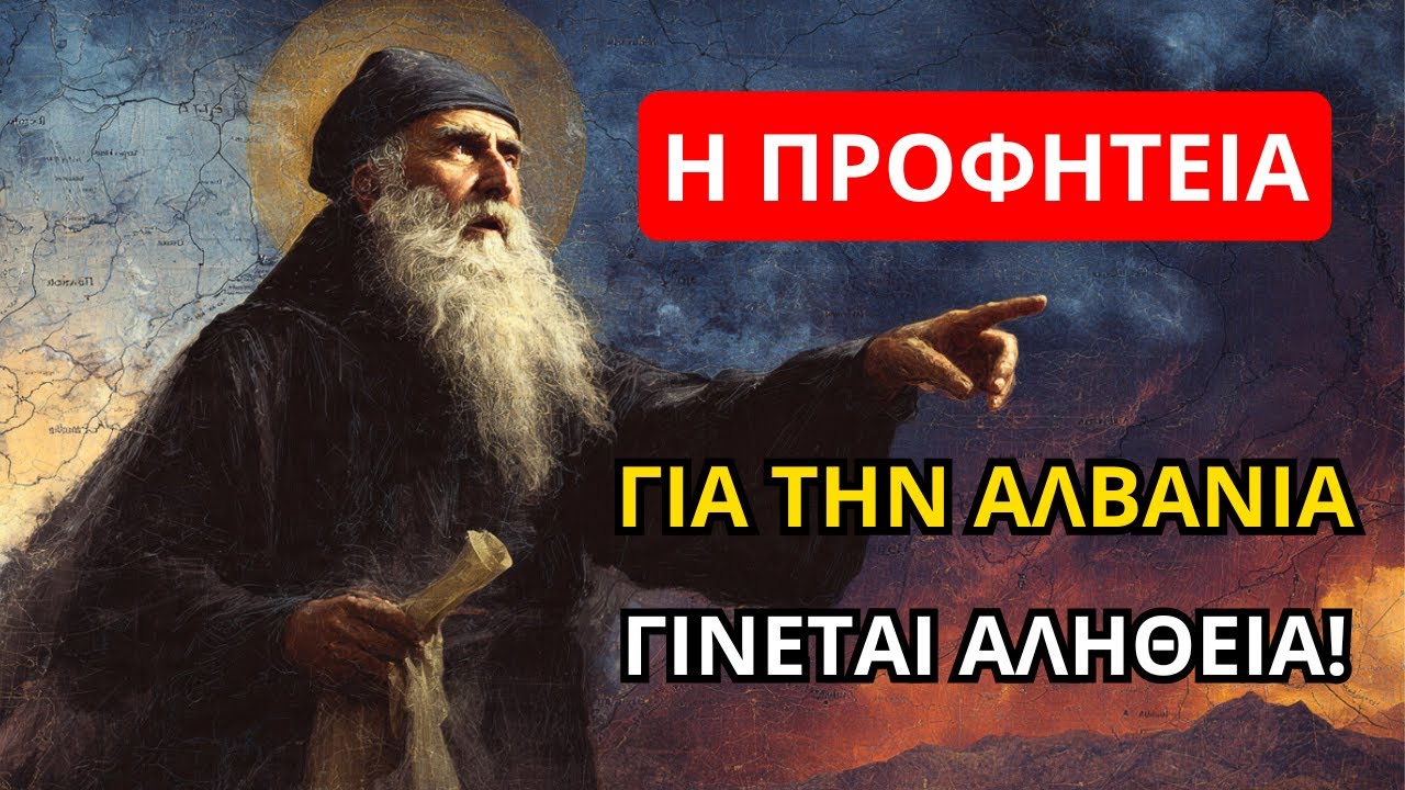 Άγιος Κοσμάς: Η προφητεία για την Αλβανία που ΤΩΡΑ γίνεται πραγματικότητα!