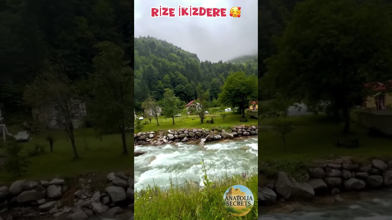 Rize İkizdere &mdash; Doğal G&uuml;zellikler & Şifalı Kaplıcalar (Ikizdere Turkey) 🌿💧 #İkizdere