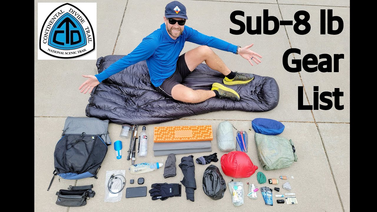Sub-8 Pound CDT Gear List