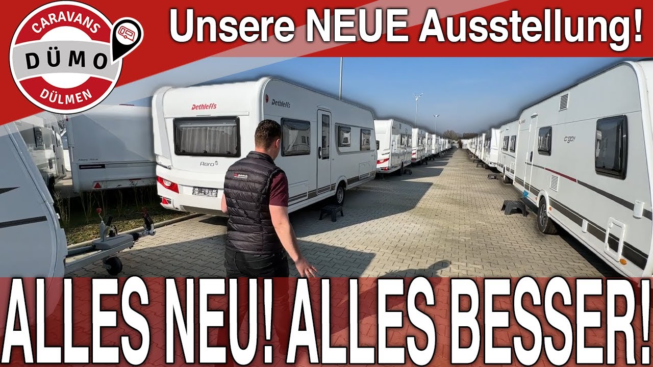 Ganz neu. Ganz anders. Die Neue Ausstellung bei Dümo Caravans