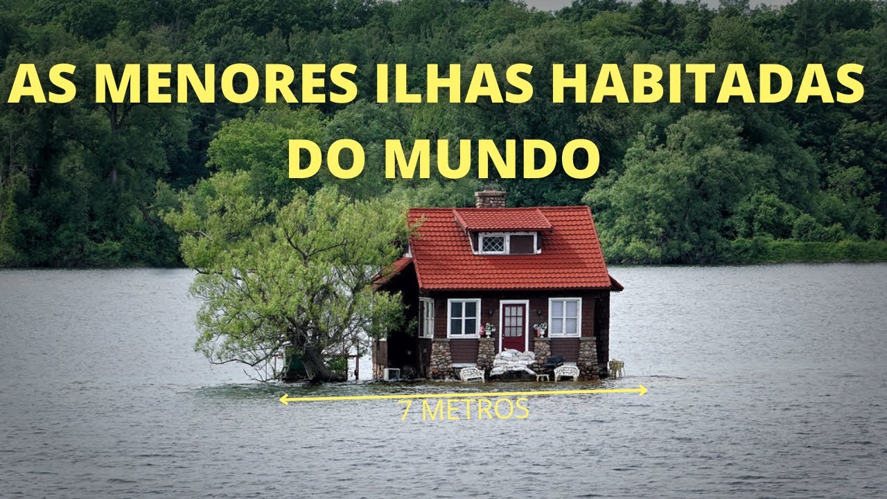 AS MENORES ILHAS HABITADAS DO MUNDO!