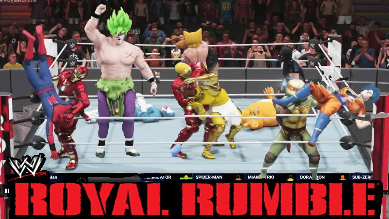 WWE 2K20: Nuevo ROYAL RUMBLE de Pendejadas Creadas
