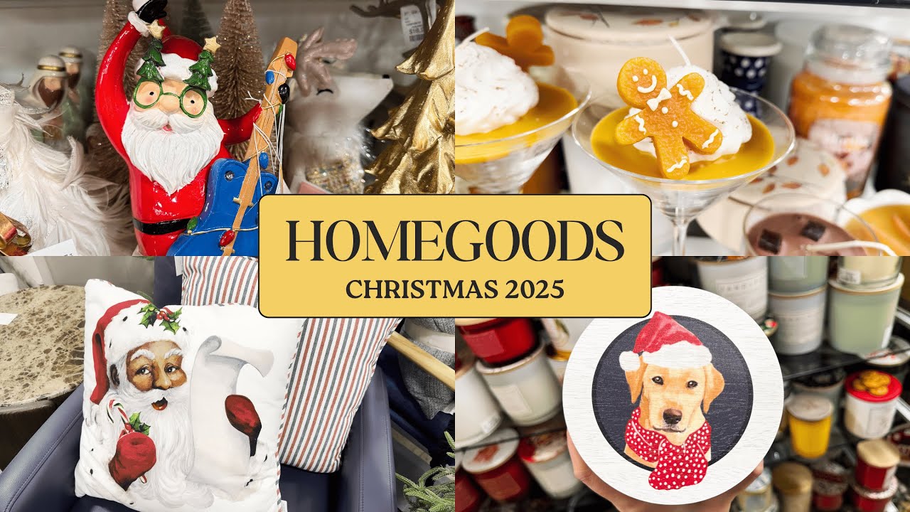 🎄 Что НОВОГО в HomeGoods для рождественского декора 2025? 🎄
