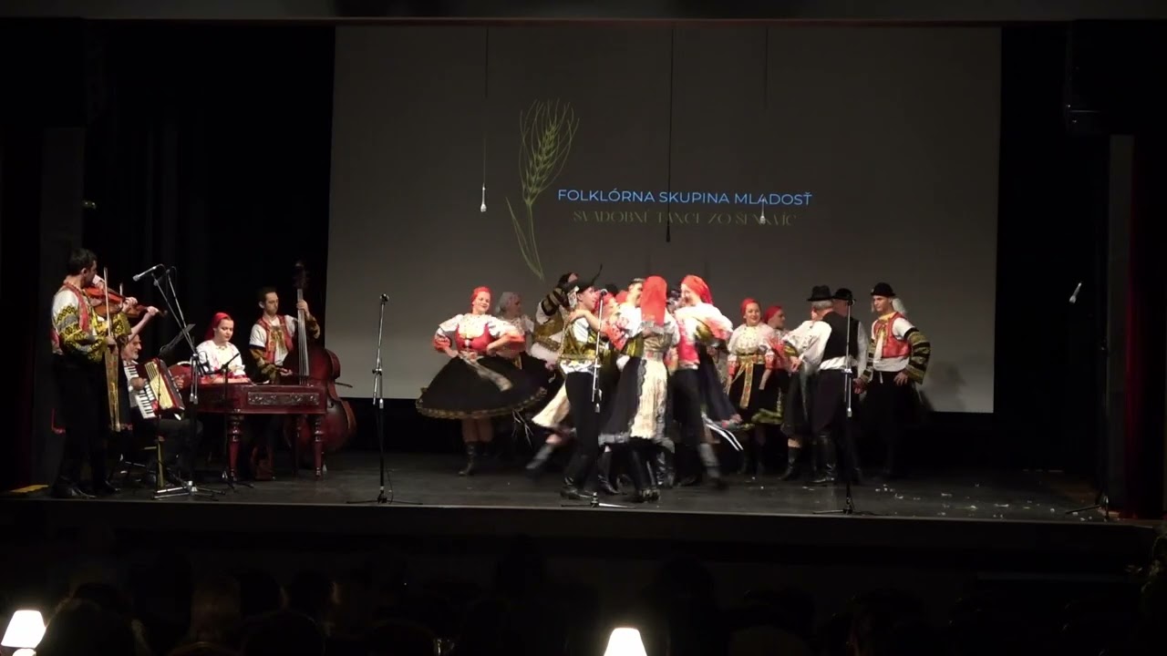 FOLKLÓRNA SKUPINA MLADOSŤ / Svadobné tance zo Šenkvíc