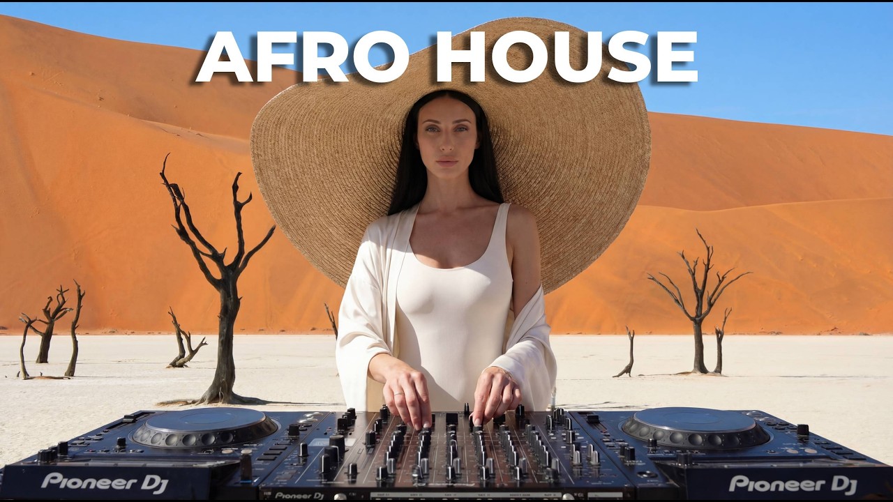 WILD Namibian DESERT - LIVE | Melodic Techno & Afro House | DJ Aida