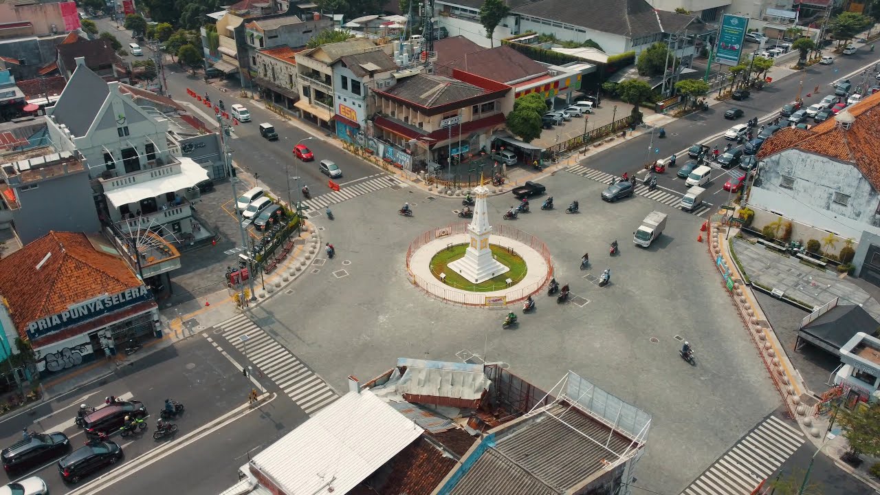 City of Yogyakarta Cinematic Tour with DJI Mini 2 in 4K