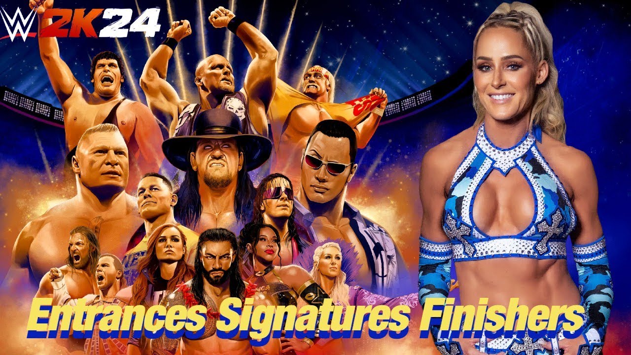 WWE 2K24 Entrances/Signatures/Finishers: Michelle McCool