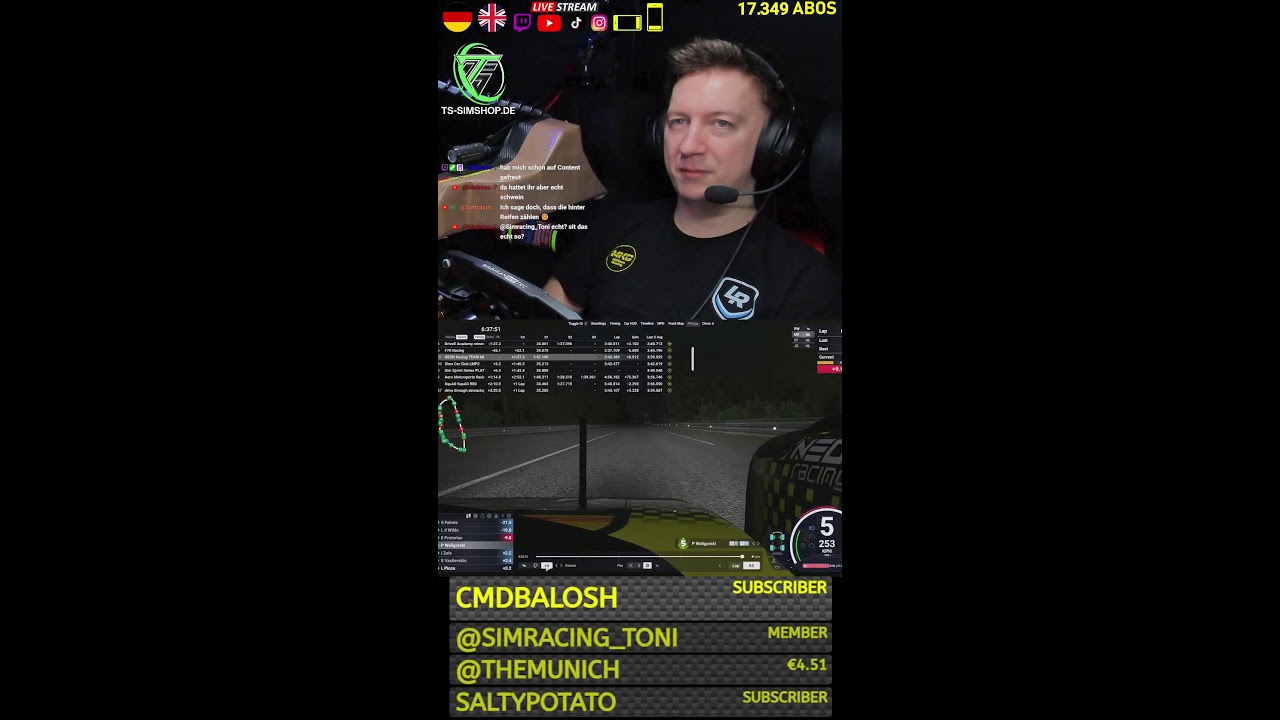 Die 12 Stunden von Le Mans im LMP2! | Le Mans Ultimate | Multistream LIVE PART 1 (Portrait)