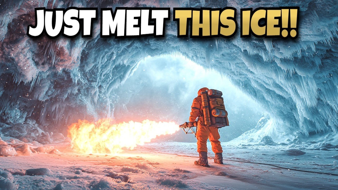 A Game About Melting Ice with a Flamethrower and It's Really Satisfying!