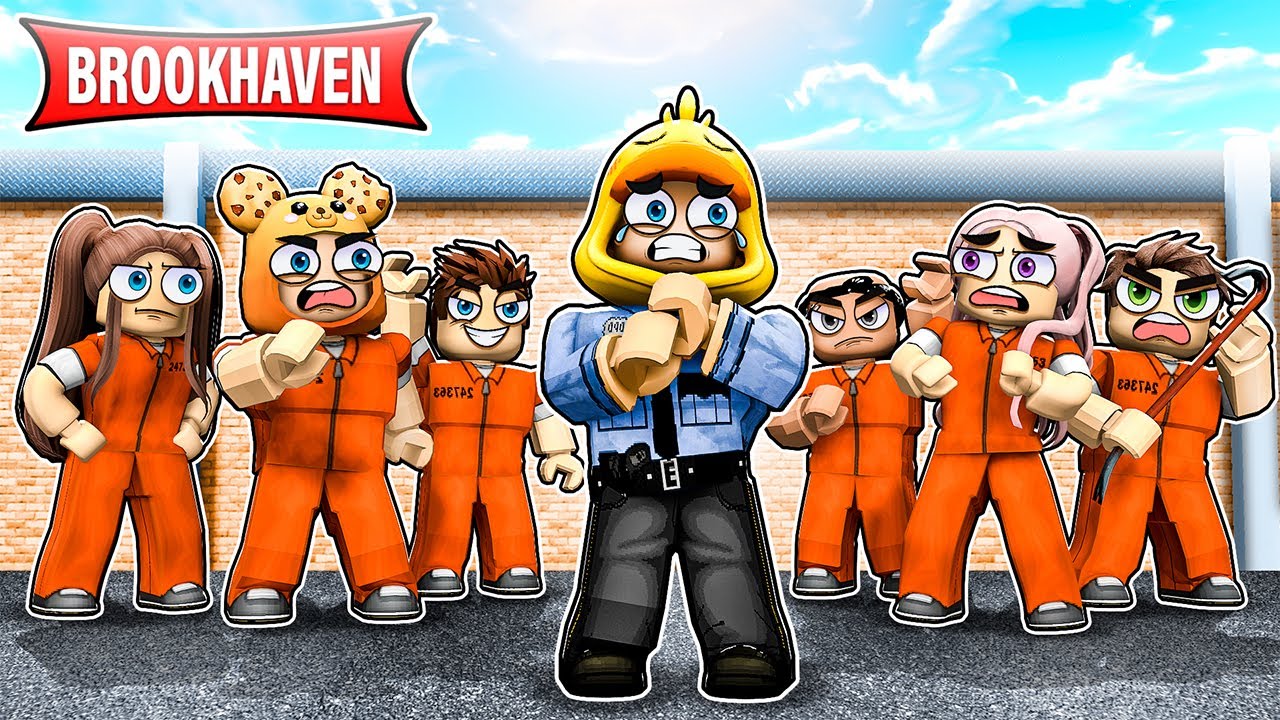 Ik Werd Politie Agent voor 1 Dag In Brookhaven.. (Roblox)