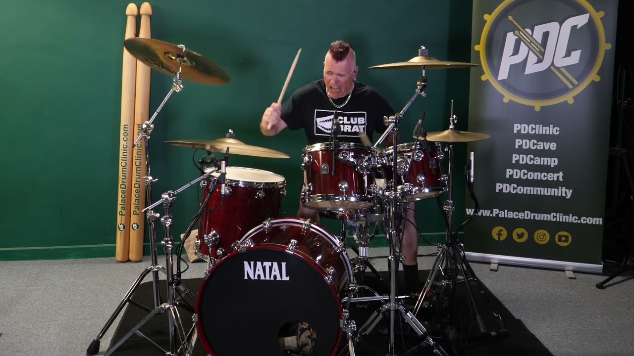 Spike T Smith (Sham 69, Killing Joke) high octane demonstration track for the new PDC App.