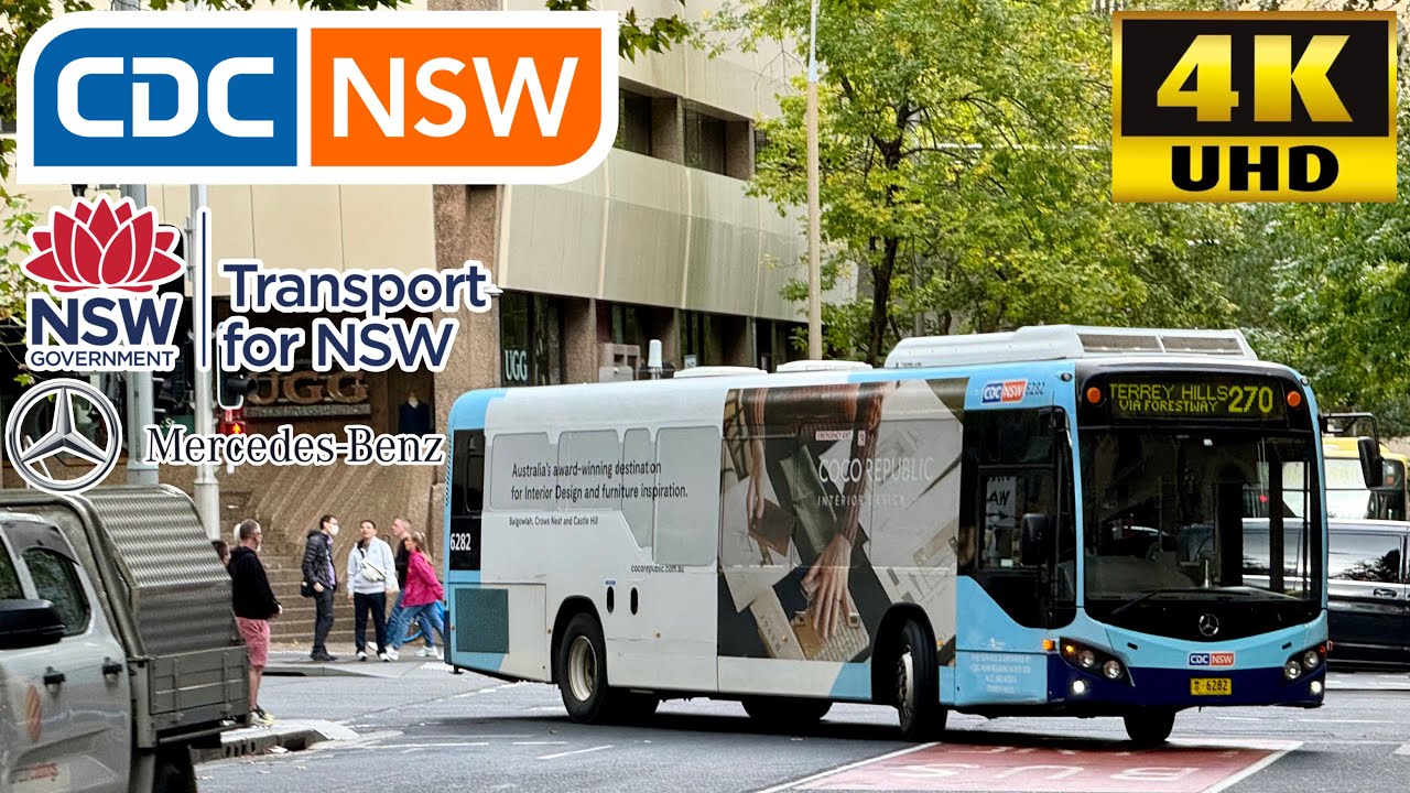 [Transport CDC NSW Bus: 270 Sydney City Centre QVB to Terrey Hills] Custom CB80 Mercedes-Benz O500LE