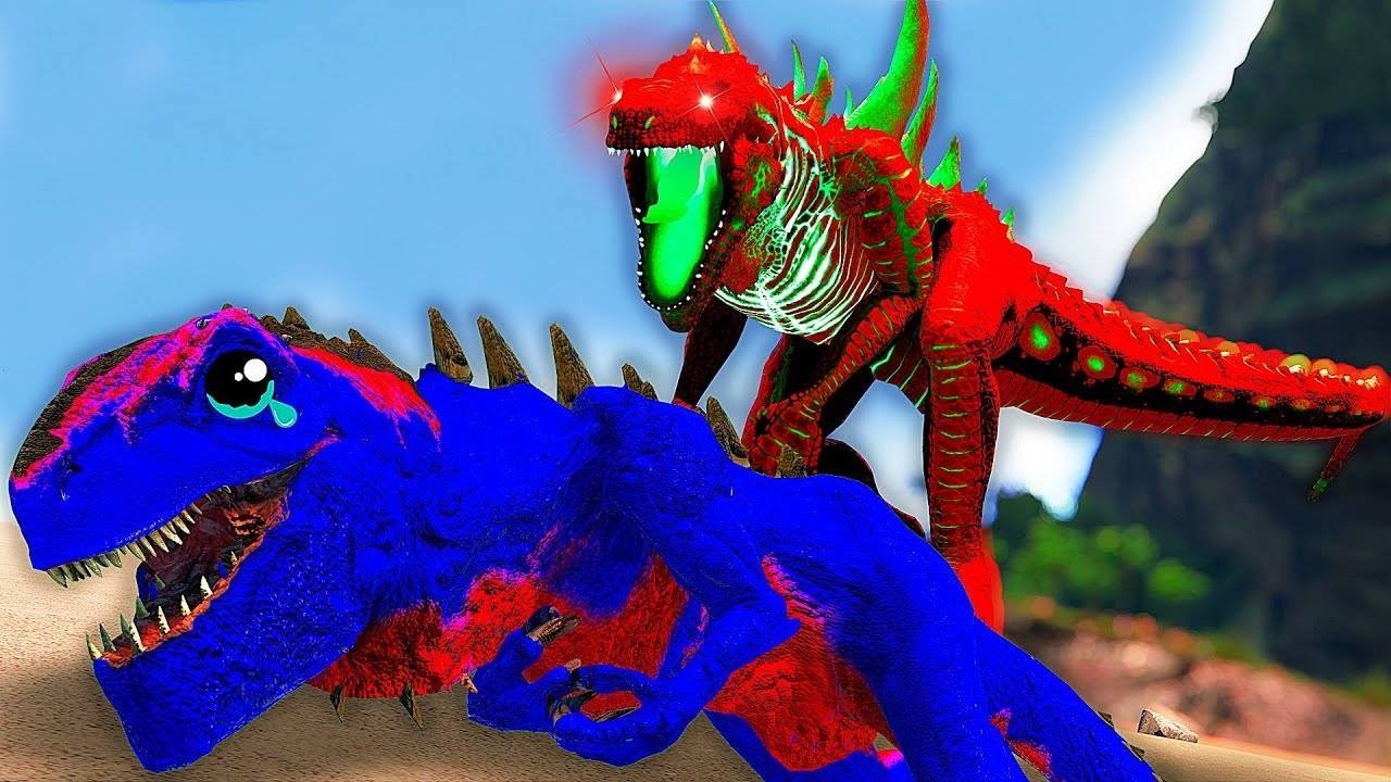 Minha Namorada Godzilla Me TRAIU! Evoluí Para Me Vingar Em 100 Dias! ARK DINOSSAUROS