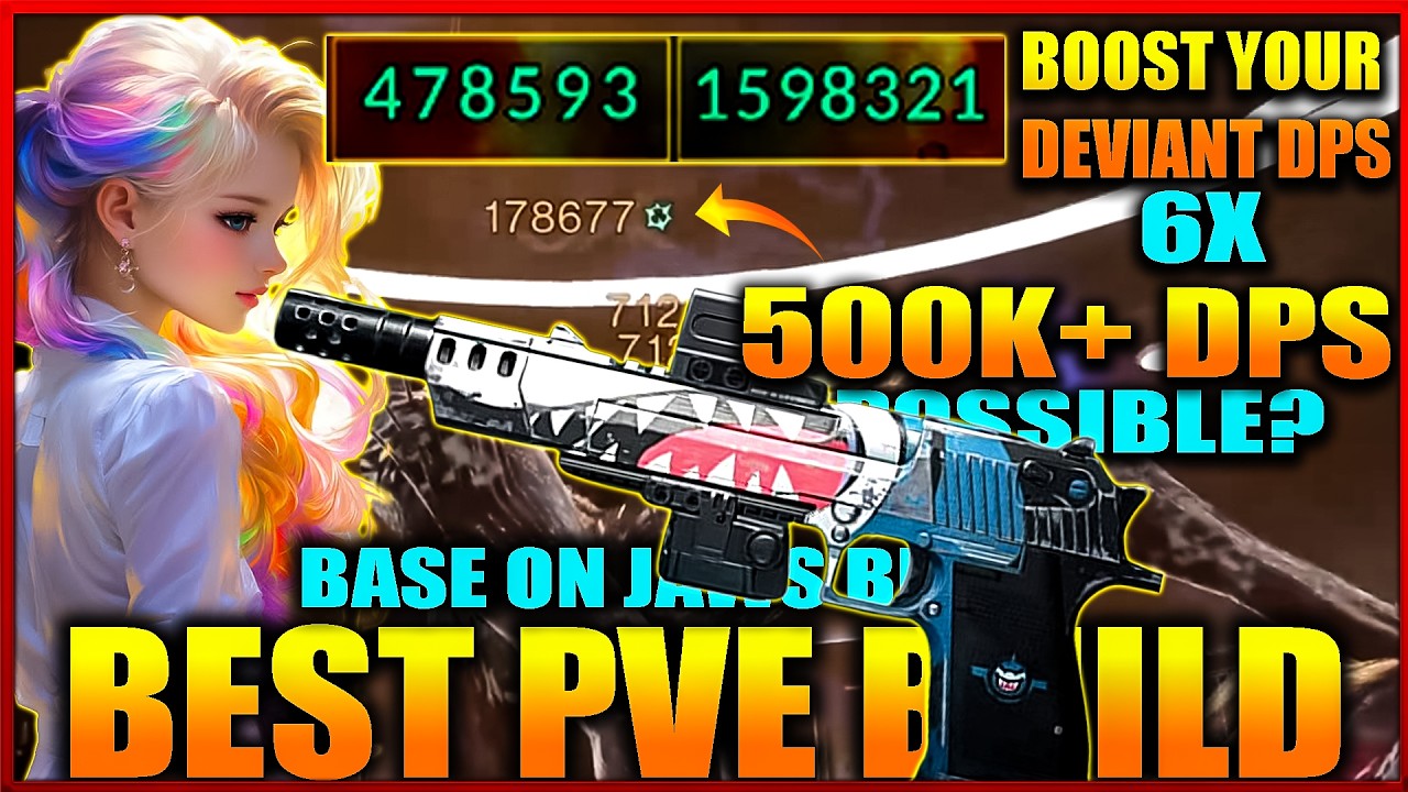 BEST JAWS PISTOL PVE BUILD 500K DPS