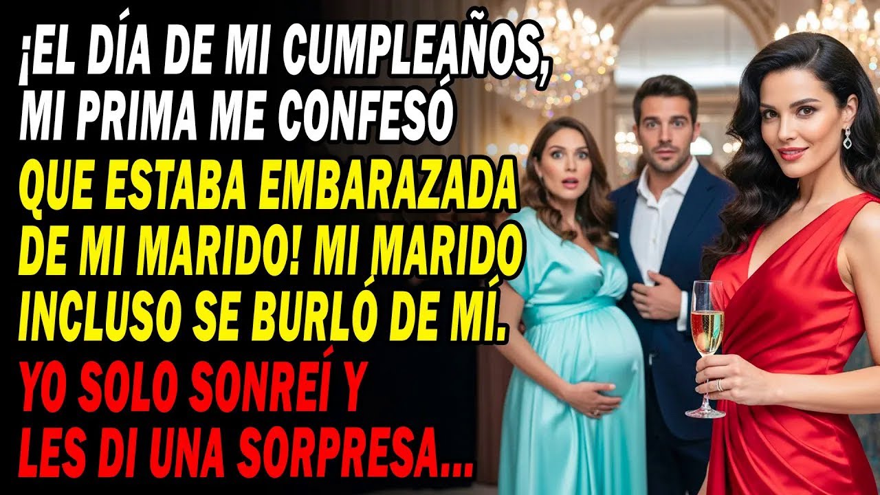 En Mi Cumpleaños🎂 Mi Prima Admitió Que Está Embarazada De Mi Esposo😡 Y Les Tengo Una Sorpresa...🤫🎁