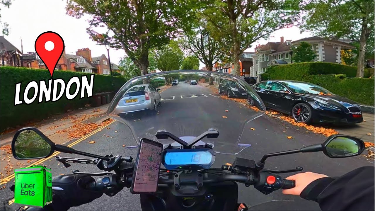 Delivering Fast Food In Central London! Karen Get's ANGRY! Ubereats & Deliveroo POV