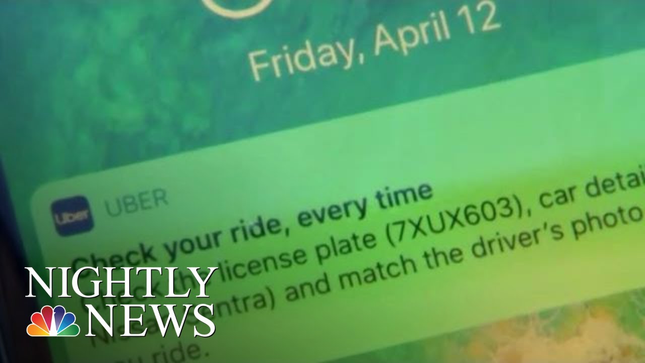 Uber Unveils New Safety Alert System After College Student&rsquo;s Murder | NBC Nightly News