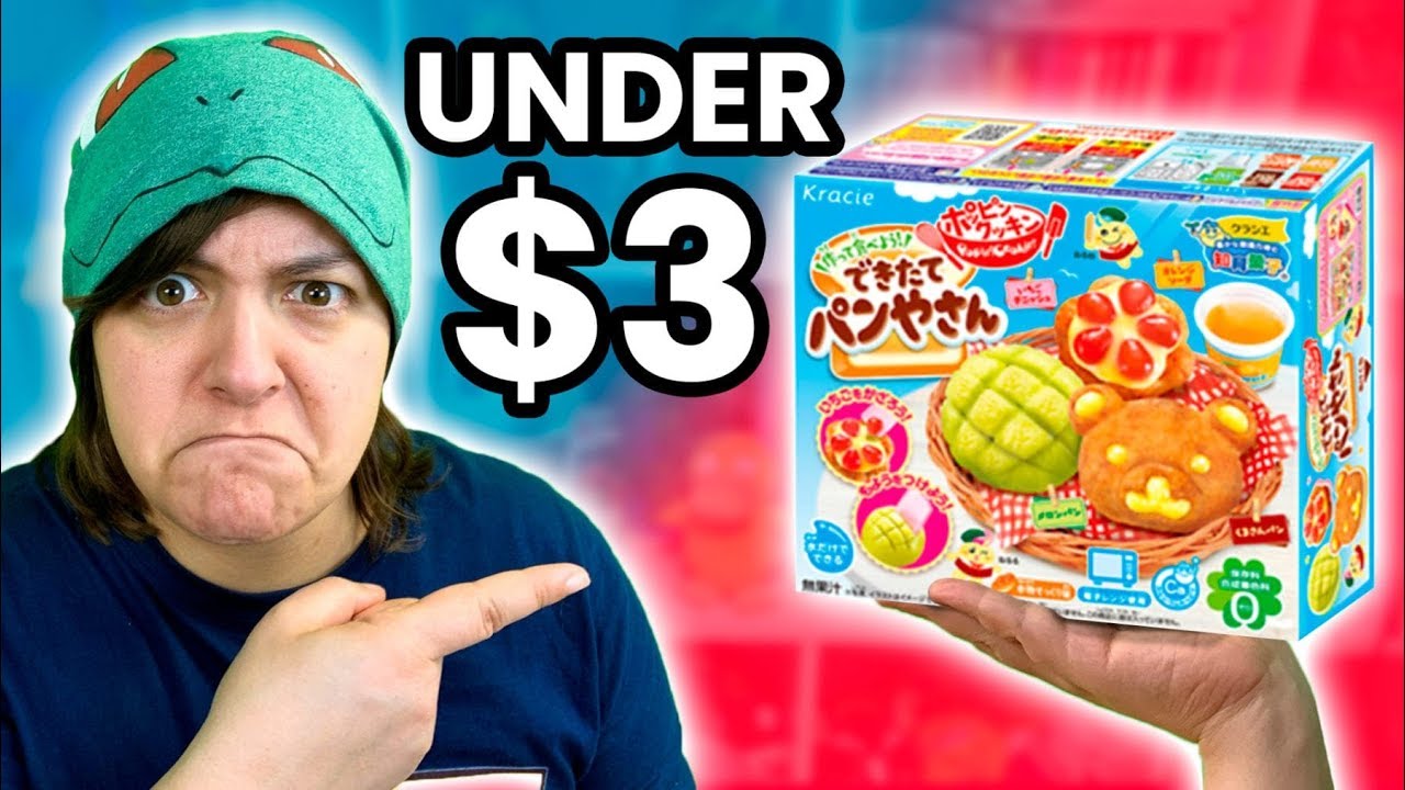 CASH OR TRASH? Testing 4 Weird Japanese Craft DIY Candy Kits under 3$ SaltEcrafter #67