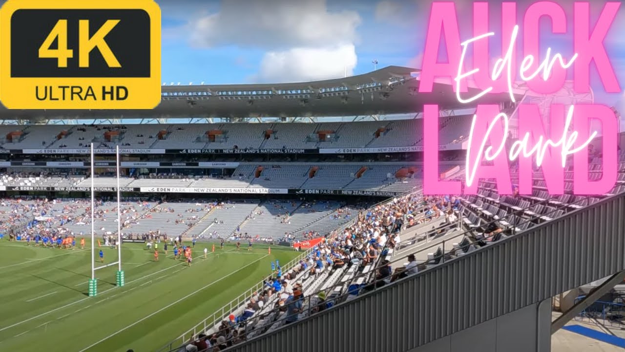 Eden Park Walk | Attending Super Rugby | Auckland | 4K