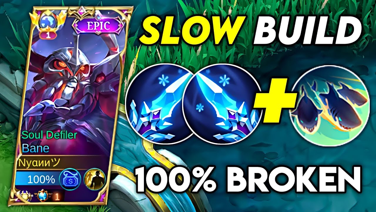 BANE USER'S TRY THIS BROKEN ICE QUEEN WAND SLOW HACK BUILD | 100% BROKEN🔥(must try) - MLBB