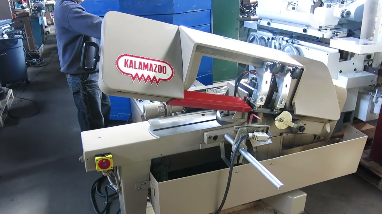 Kalamazoo Model AH9AW 9&times;16&Prime; Horizontal Bandsaw @ Mullin Machinery of NJ