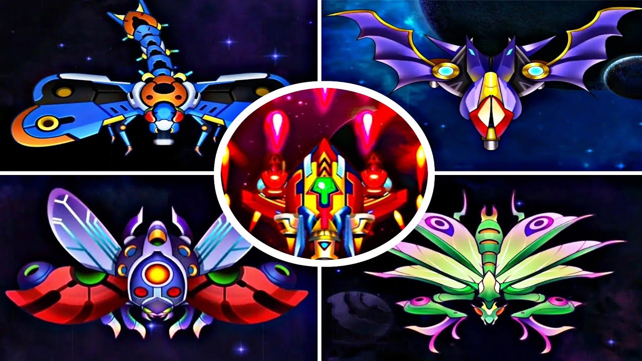 Galaxy War - Alien Invader All Bosses | Brown2k2gaming