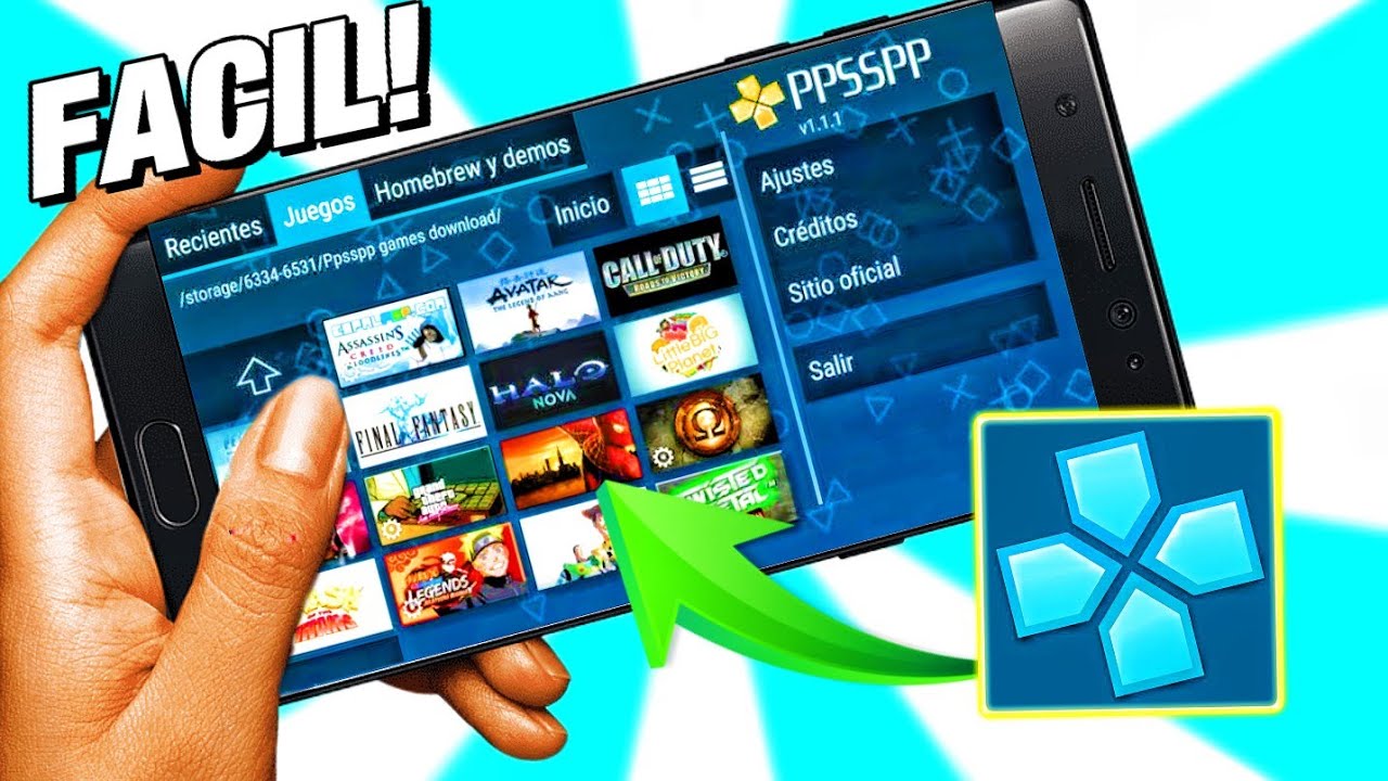 CÓMO INSTALAR JUEGOS en EMULADOR PPSSPP en Android 2025 ✅ *FACIL*