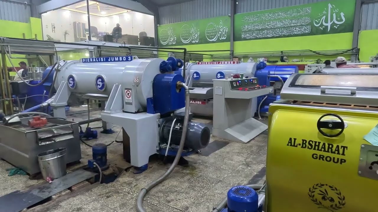 Olive oil extraction