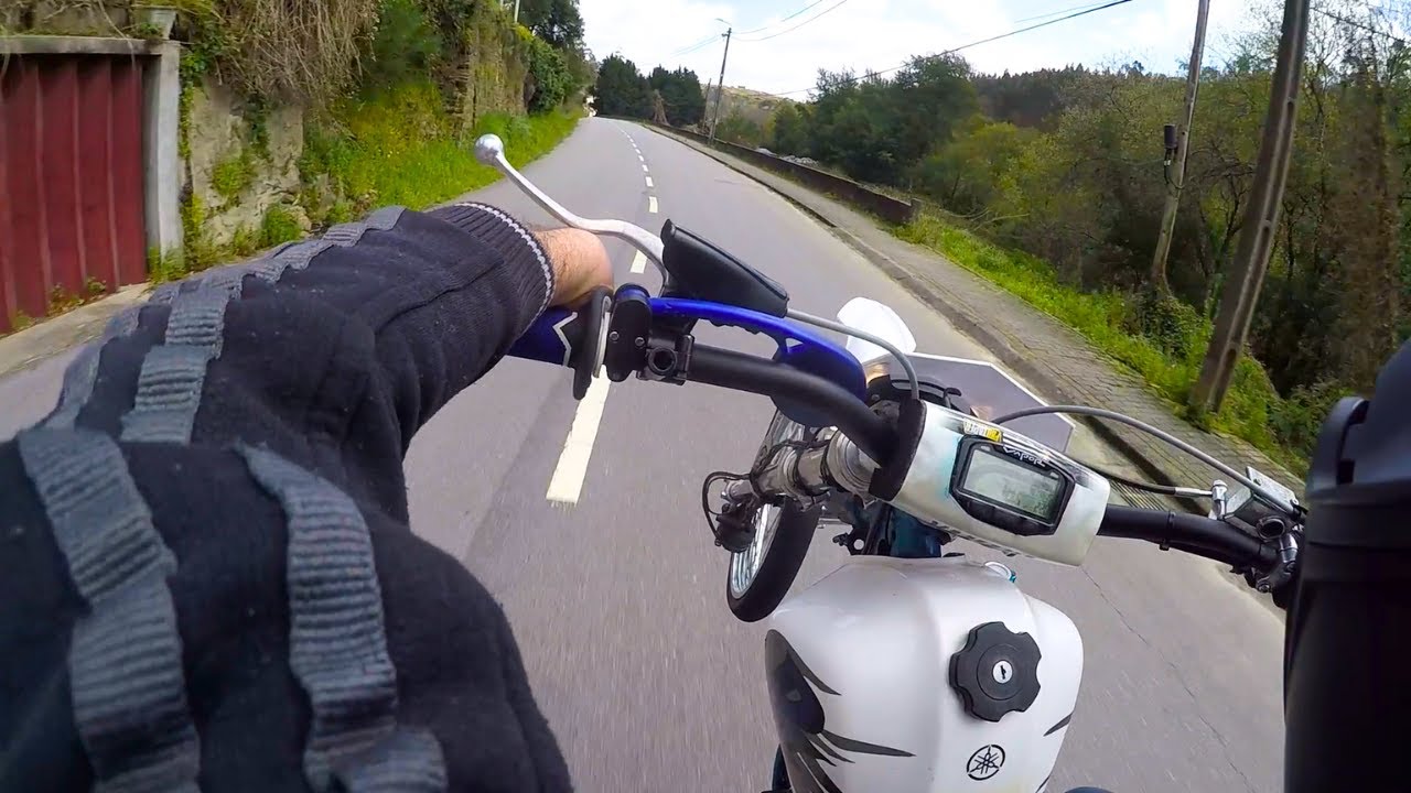 PILOTO DE TESTES DA 100% AÇO ! ( YAMAHA DT 100cc )
