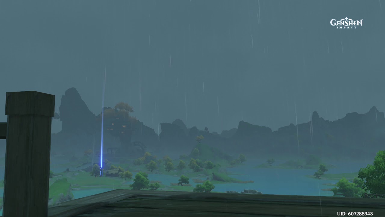 Genshin Impact - Sounds Of Liyue In The Rain