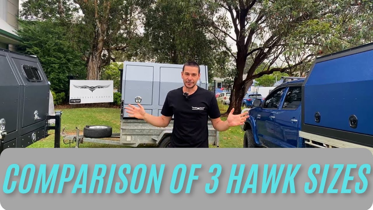 Hawk camper size and fitout comparison